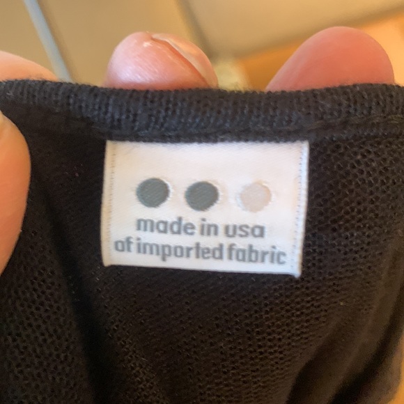 3 DOTS LITTLE BLACK DRESS SEQUINS COWL NECK DRAPED - Picture 9 of 13